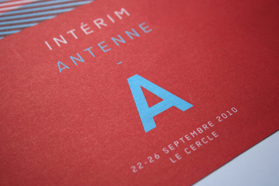 3399 : Antenne-a 2010 - Identité visuelle et imprimé